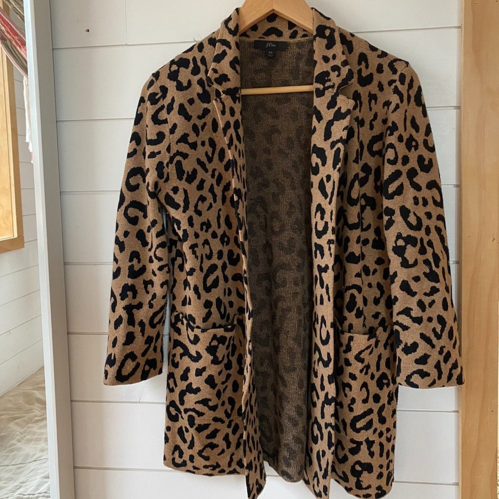 J. Crew Cardigan Blazer